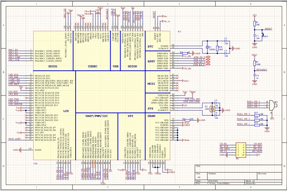 Circuit Design Schematic